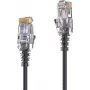 PureLink AVIT Media Series Slim Cat.6 U/UTP Patchkabel, LSOH, 0,25 m, Schwarz (MC1500-0025)