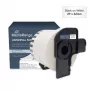 MediaRange DK-11209 Kompatible Thermodirekt-Etiketten 29x62mm 800 Etiketten Weiß