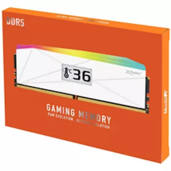 V-Color Manta XFinity+ aRGB 32GB (2x16GB) DDR5-6400 CL32 Weiß Desktop-Arbeitsspeicher-Kit