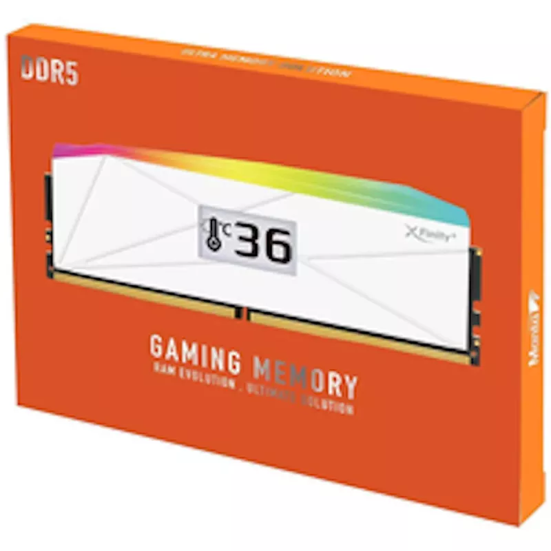 V-Color Manta XFinity+ aRGB 32GB (2x16GB) DDR5-6400 CL32 Weiß Desktop-Arbeitsspeicher-Kit