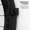HORNIT CLUG PRO Hybrid Fahrrad Wandhalterung Schwarz Medium 7762HCP