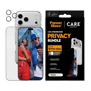 PanzerGlass Privacy Flagship 3-in-1 Bundle für iPhone 18 Pro Max