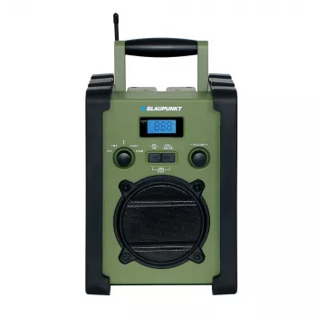 Blaupunkt PP35BT Survival tragbarer Radio mit Bluetooth, Solar, Handkurbel, Powerbank, Taschenlampe