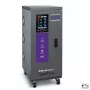 Qoltec 20kVA Dreiphasen-Servomotor-Spannungsstabilisator AVR mit LCD, ±3% Genauigkeit, Expert Line