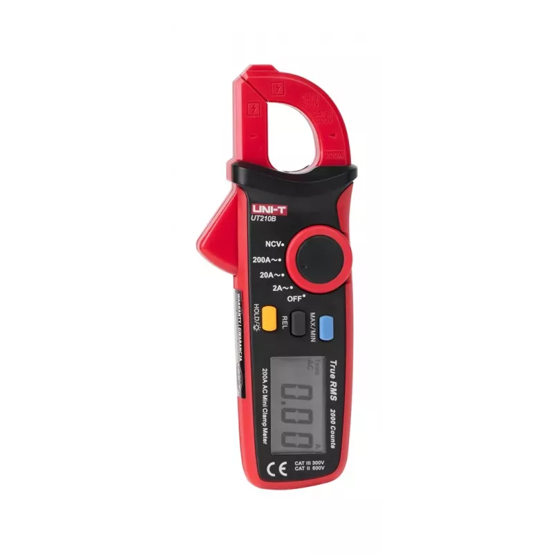 UNI-T UT210B Digitales Zangenmessgerät, 200 A AC