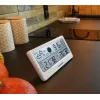 Blaupunkt WS20WH Wetterstation mit Außensensor, Farb-LCD, DCF-Funkuhr, Mondphase, USB-Ladefunktion