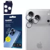 3MK PROTECTION Apple iPhone 18 Pro / 18 Pro Max HARDY Lens Protection Pro Silber
