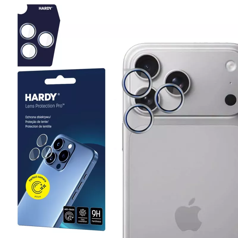 3MK PROTECTION Apple iPhone 18 Pro / 18 Pro Max HARDY Lens Protection Pro Silber