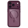 TECH-PROTECT MagOne MagSafe Hülle + Panzerglas 2er-Pack für iPhone 17 Pro / 18 Pro – Dark Cherry/Transparent