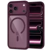 TECH-PROTECT MagOne MagSafe Hülle mit Displayschutz aus gehärtetem Glas 2er-Pack für iPhone 17 Pro Max / 18 Pro Max – Dark Cherry/Transparent