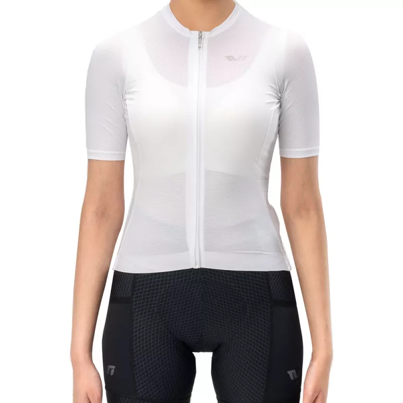 ROCKBROS Damen Fahrradtrikot 15210007009 TVI – Weiß, Größe S