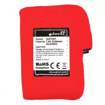 Glovii Li-Polymer-Akku 2100 mAh 7,4V für beheizbare Handschuhe und Mützen