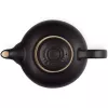 Le Creuset Steingut-Teekanne 1,3L Schwarz