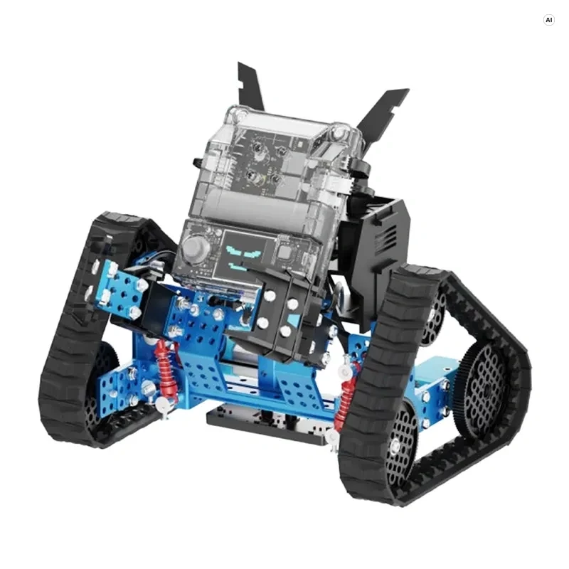 xTool mBot2 Rover Roboter Kit | CyberPi ESP32-WROOM-32E | STEM Coding Roboter mit Sensoren, Wi-Fi, Bluetooth 5.0, Python & mBlock | Ab 8 Jahren