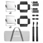 Godox Litemons LP600R 2x Kit RGB LED Panel Light, 60W, 2500K-8500K, CRI 96, Bluetooth, Dual Light Kit