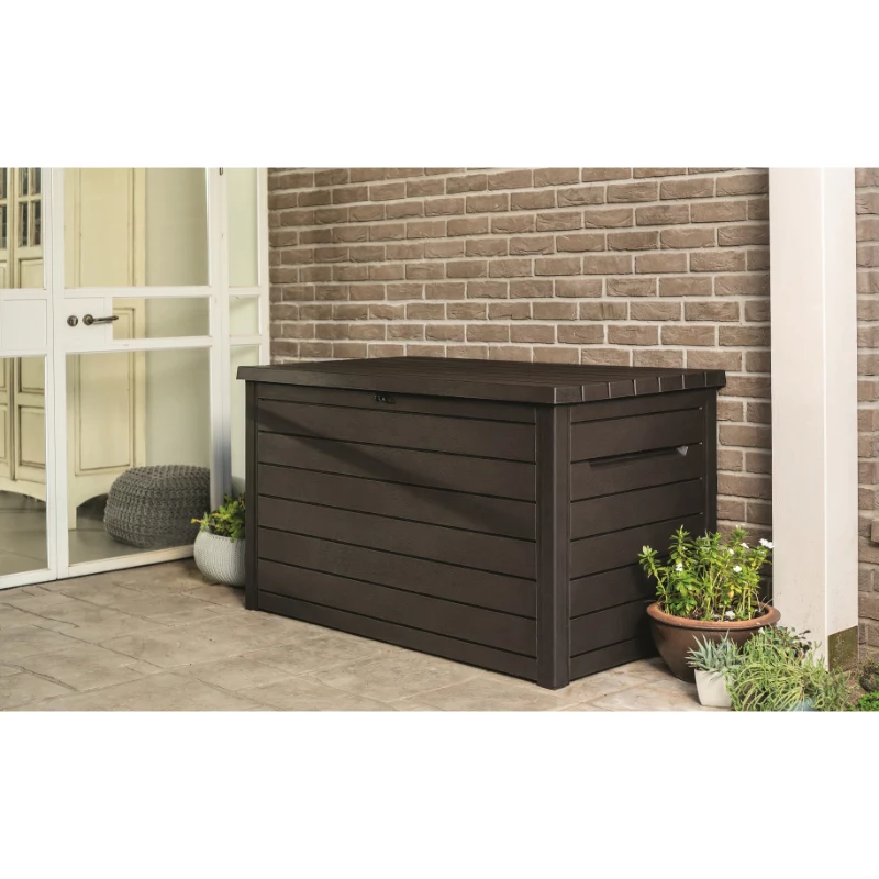 KETER Ontario Aufbewahrungsbox 870L braun