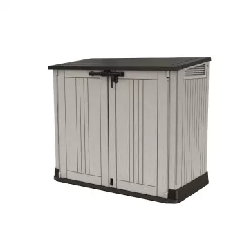 KETER GARTEN- UND BALKONBOX MIDI GRAU-SCHWARZ 132x71,5x113,5cm