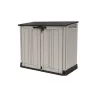 KETER GARTEN- UND BALKONBOX MIDI GRAU-SCHWARZ 132x71,5x113,5cm