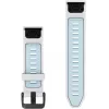 Garmin QuickFit 20 mm Silikon-Armband, Eisblau/Weiß (010-14506-00)