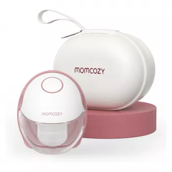 Momcozy - M6 Freihändige Milchpumpe - Rot