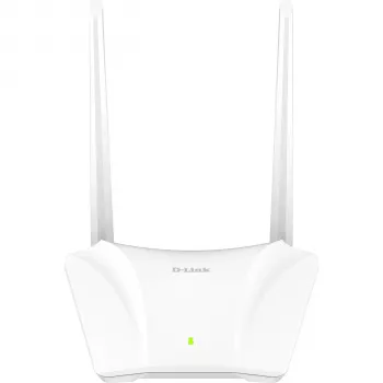 D-Link S03/E N300 Wi-Fi Router, 2,4 GHz, 300 Mbps, 4x LAN, Schwarz