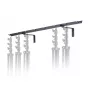 Manfrotto 027 Wandhalterung für 8 Stative, Aluminium, Schwarz