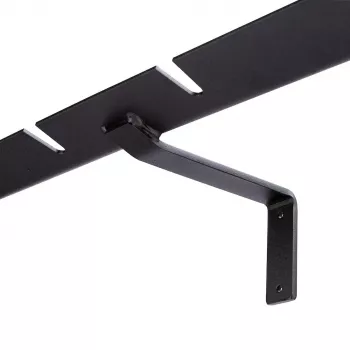 Manfrotto 027 Wandhalterung für 8 Stative, Aluminium, Schwarz
