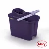 MERY Eimer 14L mit Presse violett