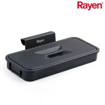 RAYEN Abfallbeutelhalter für Schranktür 24,5 x 13,5 x 5,5 cm