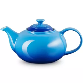 Le Creuset Kessel Steingut 1,3L blau