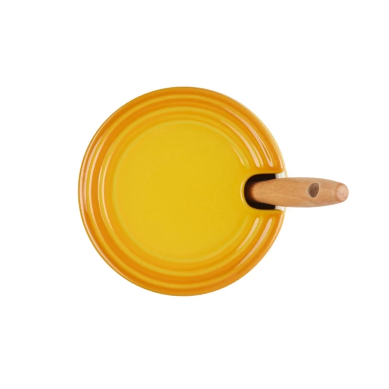 LE CREUSET Honigtopf mit Löffel 420 ml Steingut gelb