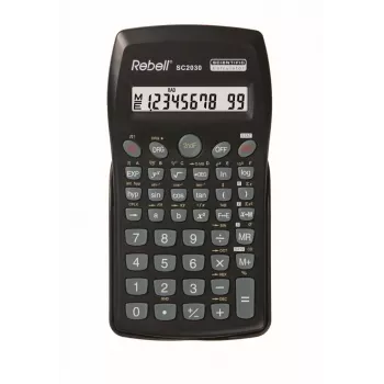 Rebell SC2030 Wissenschaftlicher Taschenrechner, 10-stellig, 136 Funktionen