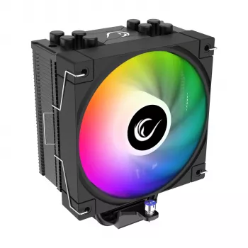 Rampage RM-C180 FROSTY ARGB 120mm CPU-Luftkühler, 180W TDP, Schwarz