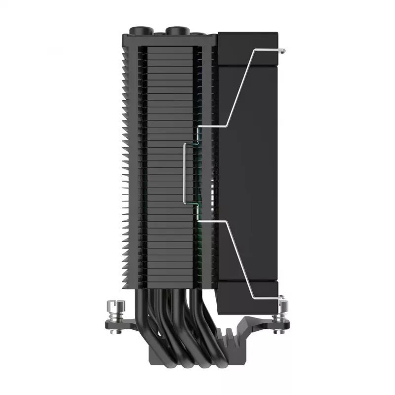 Rampage RM-C180 FROSTY ARGB 120mm CPU-Luftkühler, 180W TDP, Schwarz