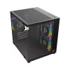 Rampage LUMID PC-Gehäuse M-ATX 3x Lüfter ARGB schwarz
