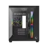 Rampage LUMID PC-Gehäuse M-ATX 3x Lüfter ARGB schwarz