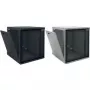 LogiLink W09A54B 19" SOHO Wandgehäuse 9U, 540x550 mm, Flatpack, Schwarz