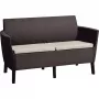 KETER Salemo 2-Sitzer Sofa braun