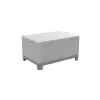 KETER Gartentisch/Aufbewahrungsbox Scandi Storage Table hellgrau/dunkelstahlgrau