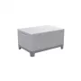 KETER Gartentisch/Aufbewahrungsbox Scandi Storage Table hellgrau/dunkelstahlgrau