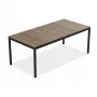 KETER Gartentisch Deco Porto Nova 200 Walnuss/Schwarz