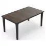 Keter Futura Garten-Esstisch Deco Graphit/Walnuss 29216482533