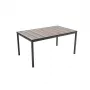 KETER Gartentisch Deco Porto Nova 160 grau/schwarz