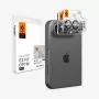 Spigen Glas.Tr Camera EZ FIT Optik Pro Objektivschutz für Apple iPhone Fold, weiß, 2 Stück