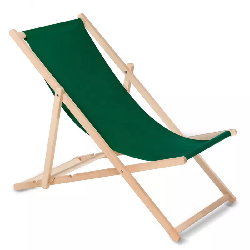Klassische Buchenholz-Liege GreenBlue GB183 dunkelgrün