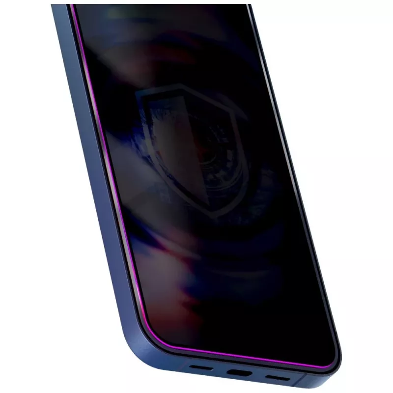 3MK HardGlass MaxPrivacy Sichtschutzglas mit Applikator für Samsung Galaxy S25 Ultra schwarz