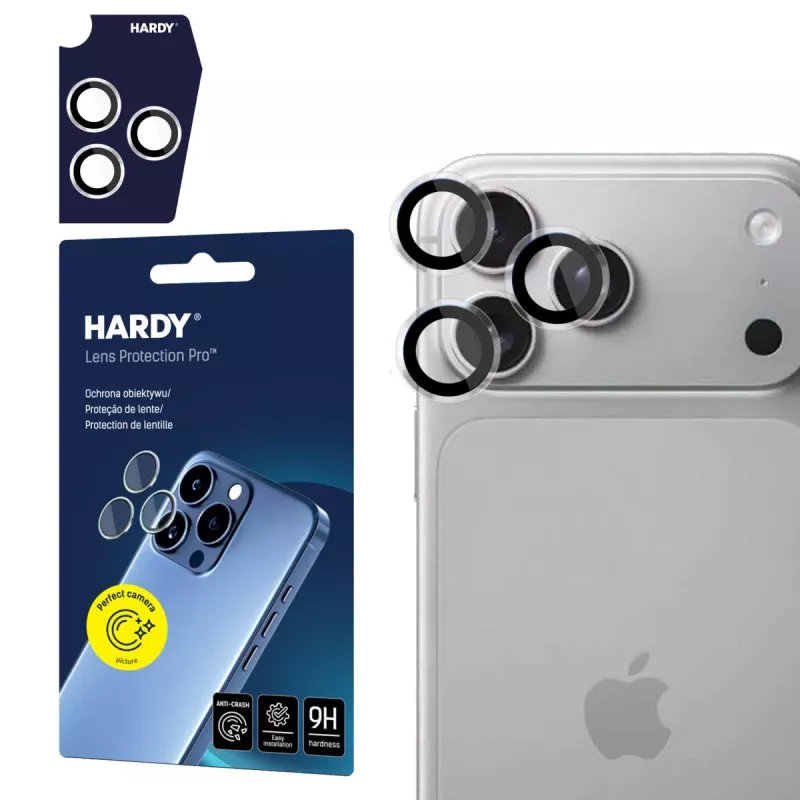 3MK PROTECTION Apple iPhone 18 Pro / 18 Pro Max – HARDY Lens Protection Pro Transparent