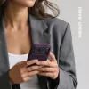 Crong Color Cover Magnetic - MagSafe-Hülle iPhone 18 Pro / 17 Pro (pflaumenfarben)