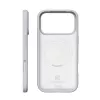 Crong Color Cover Magnetic - MagSafe-Hülle iPhone 18 Pro / 17 Pro (grau)