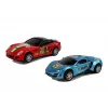 LEAN TOYS Rennstrecke 2 Autos Top Turbo Lichter 7,6 m lang